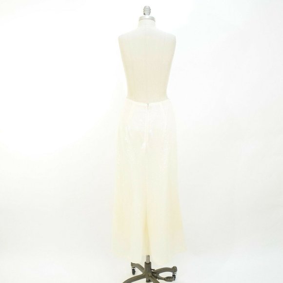 Keepsake Ivory Sequin Midi Skirt - Picture 4 of 7
